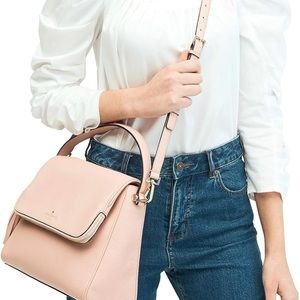 Kate Spade New York Chester Street Miri Satchel in medium grain leather